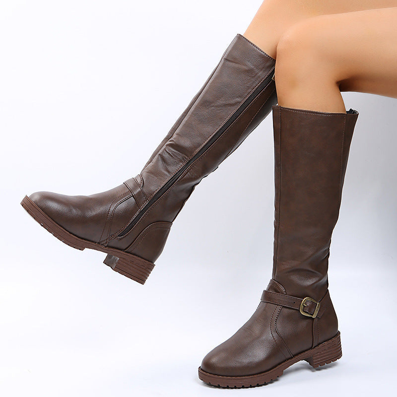 ELSIE™ - Comfortable Low Heel Boots
