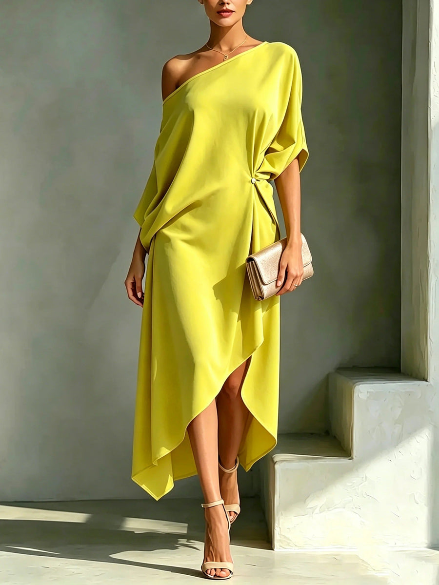 Camila™ │ Elegant Asymmetrical Dress