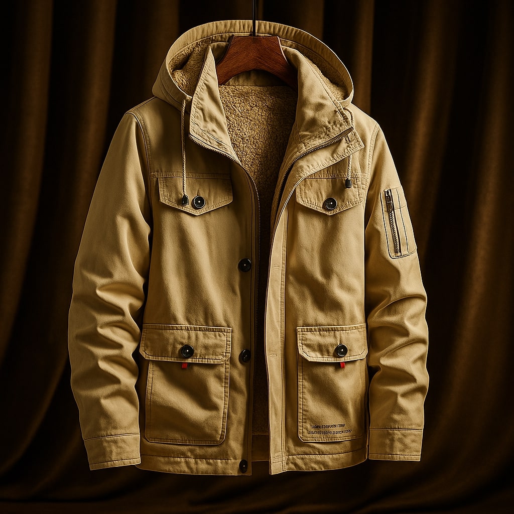 Kyle - Casual Hooded Jacket