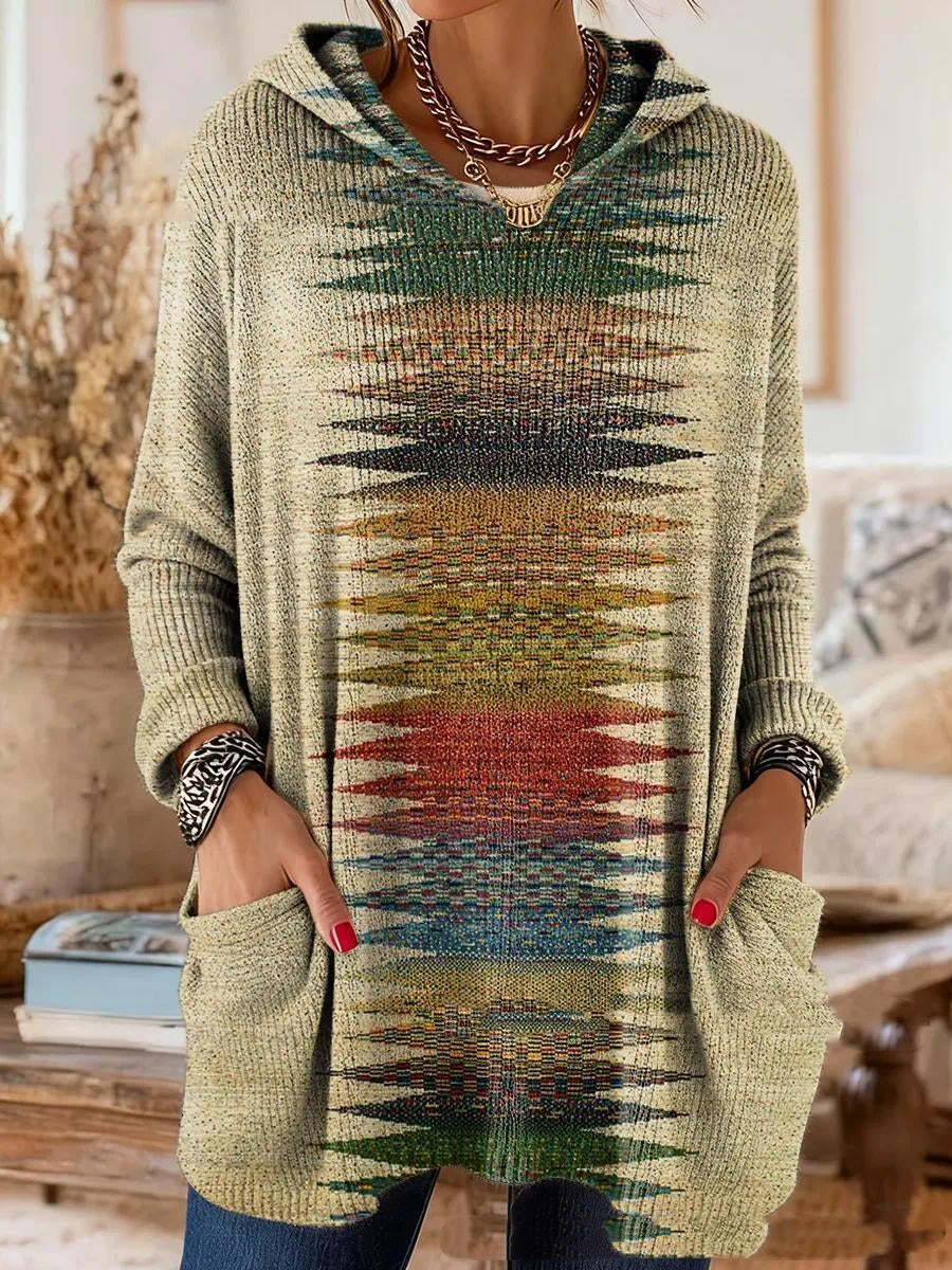 Alice™ Boho Print Hooded Tunic