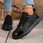 Lacey™ │ Floral Lace Sneakers