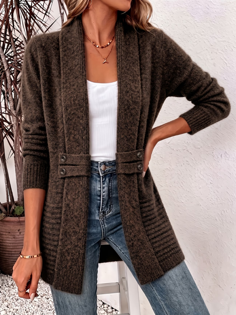 Lila | Stylish Braided Cardigan