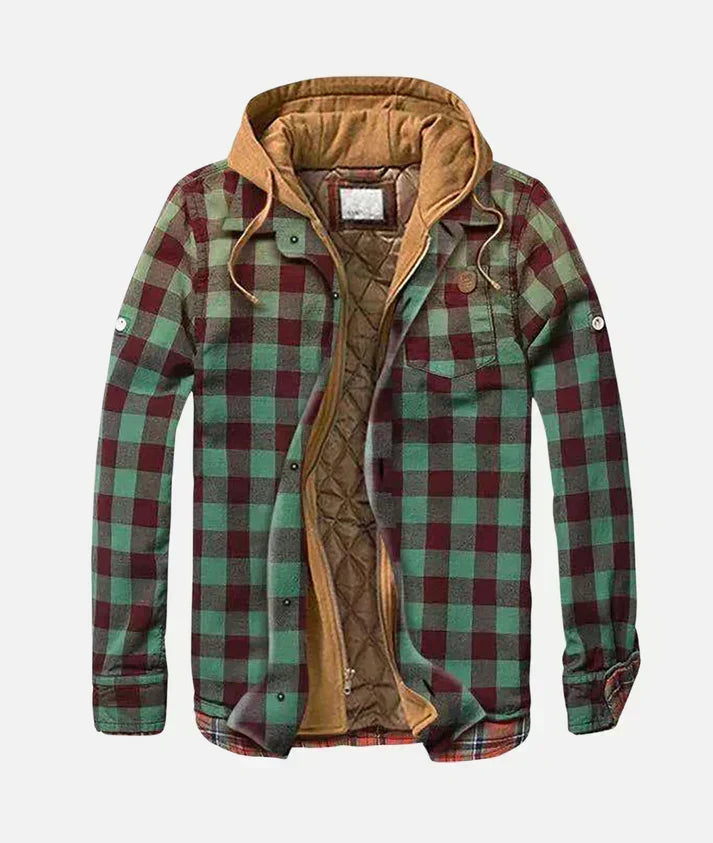 Alex | Checkered Patchwork Jacket