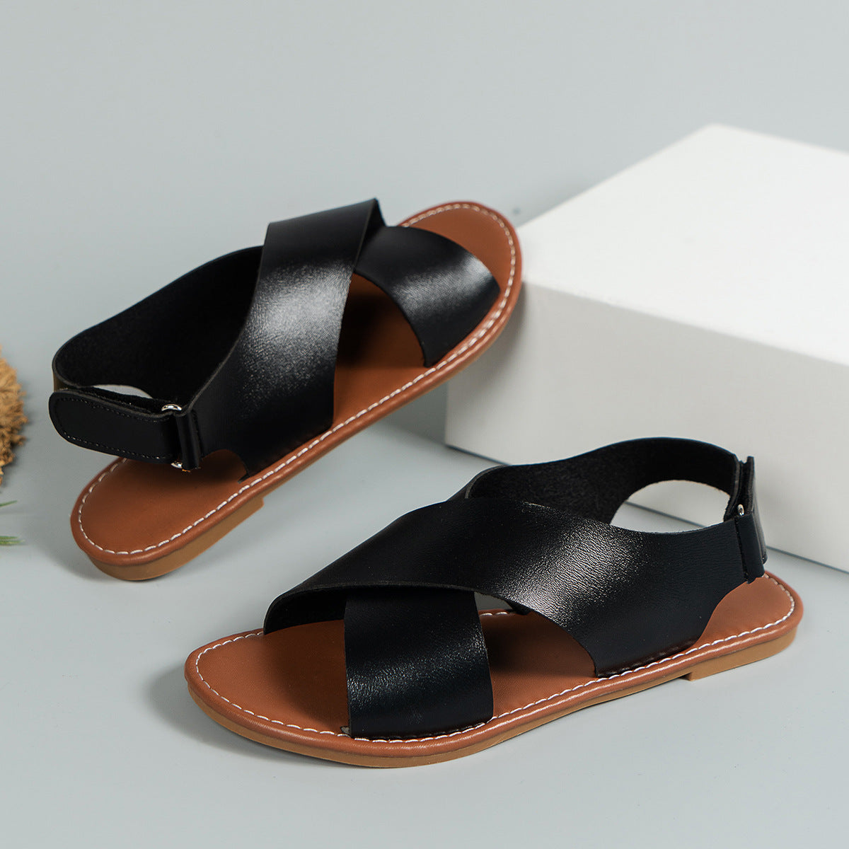 TANYA™ – Criss-Cross Flat Sandals