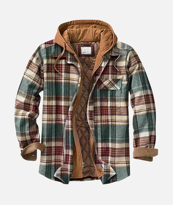 Alex | Checkered Patchwork Jacket
