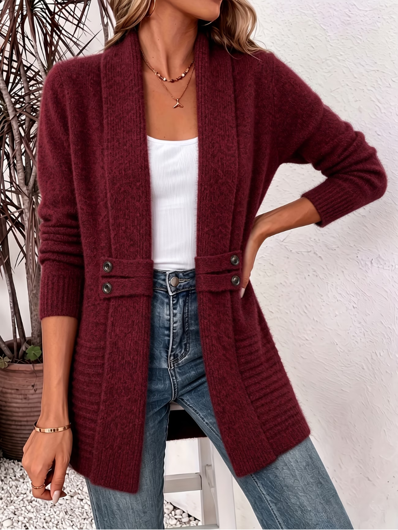 Lila | Stylish Braided Cardigan