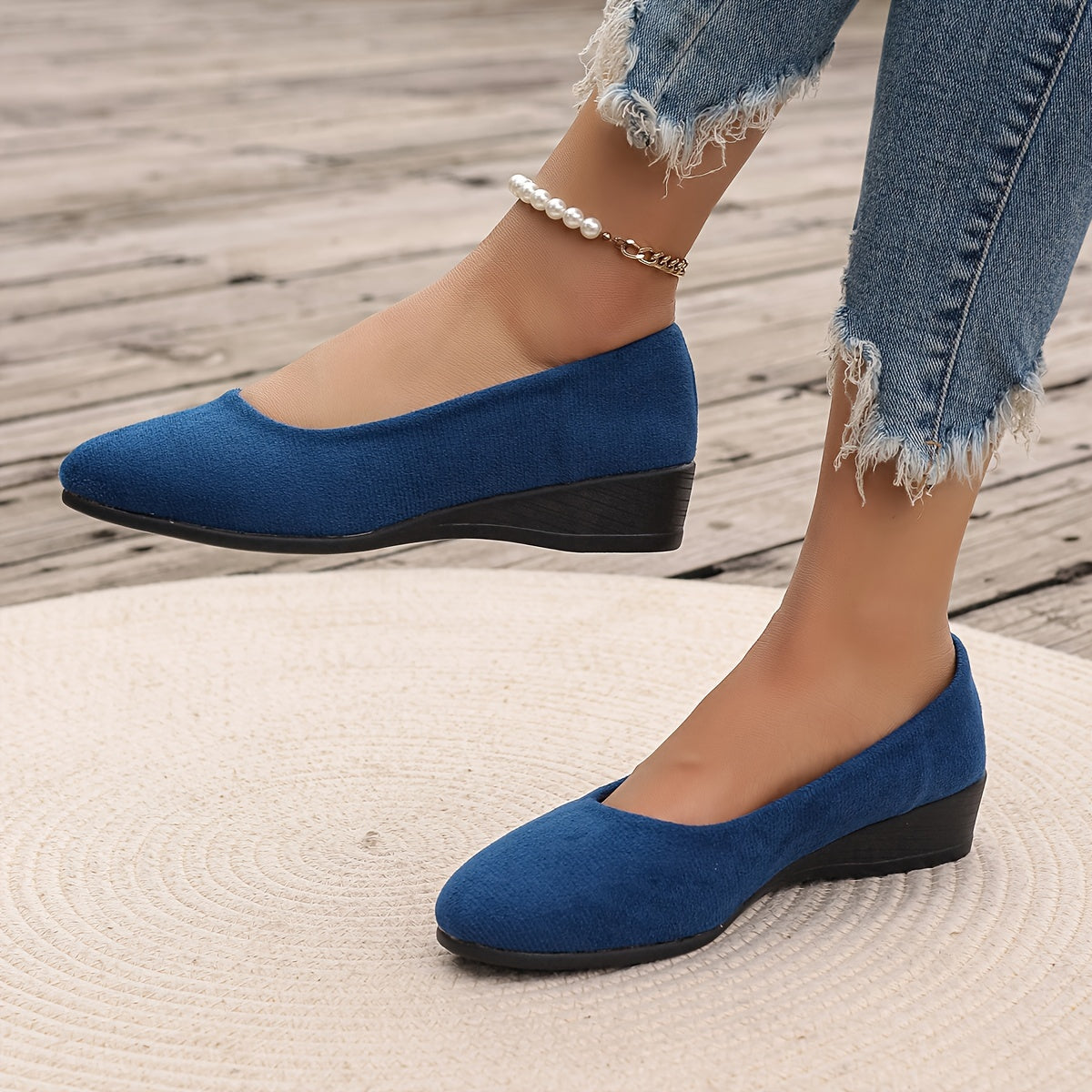 Clara | Elegant Comfort Wedges