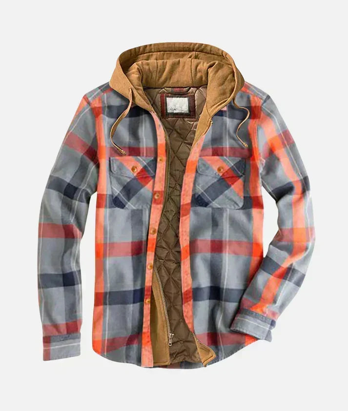 Alex | Checkered Patchwork Jacket