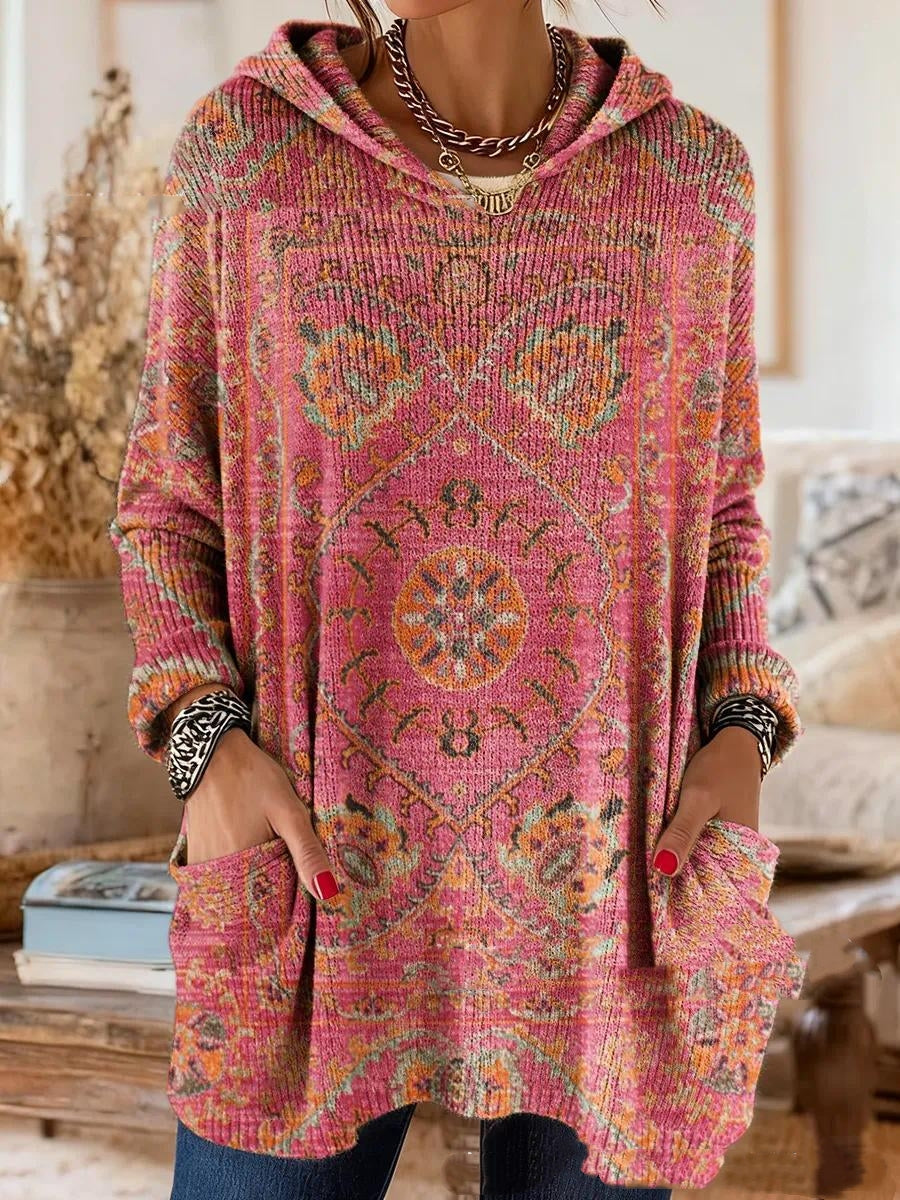 Alice™ Boho Print Hooded Tunic