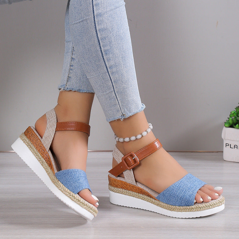 CHARLENE™ – Relaxed Wedge Sandals