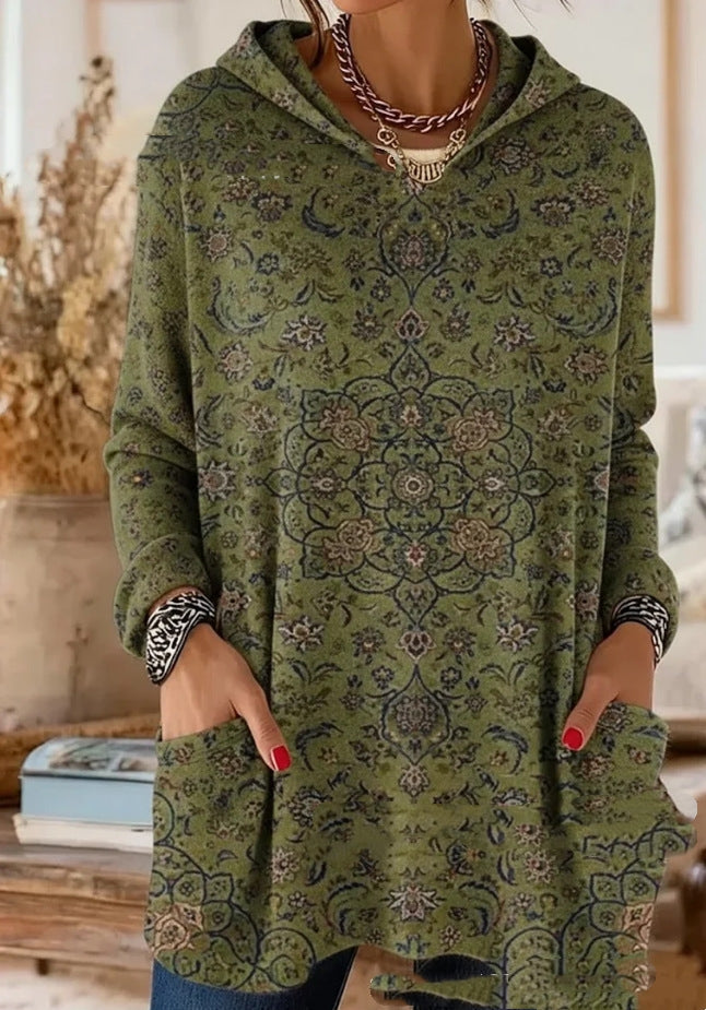Alice™ Boho Print Hooded Tunic