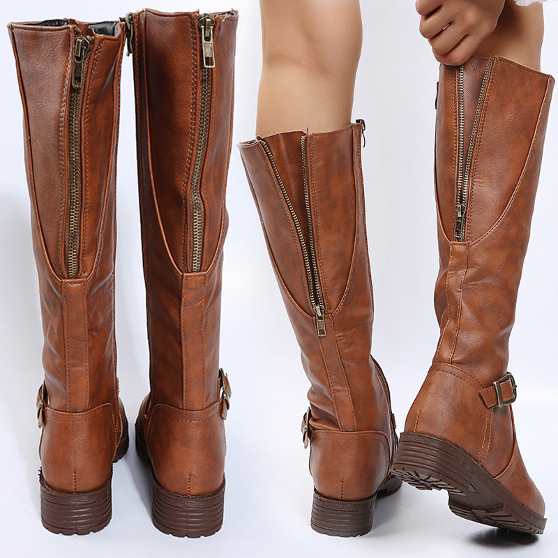 ELSIE™ - Comfortable Low Heel Boots