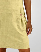Aisley™ |  Cotton Dress with Zip Closure