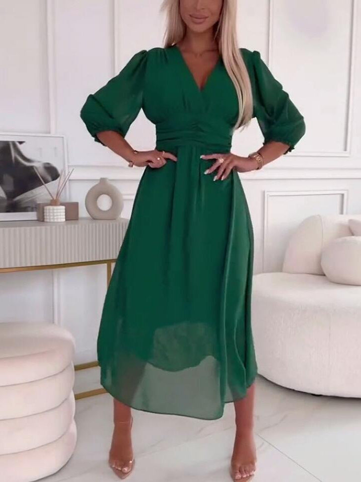 NAOMI™ - Elegant Chiffon Dress