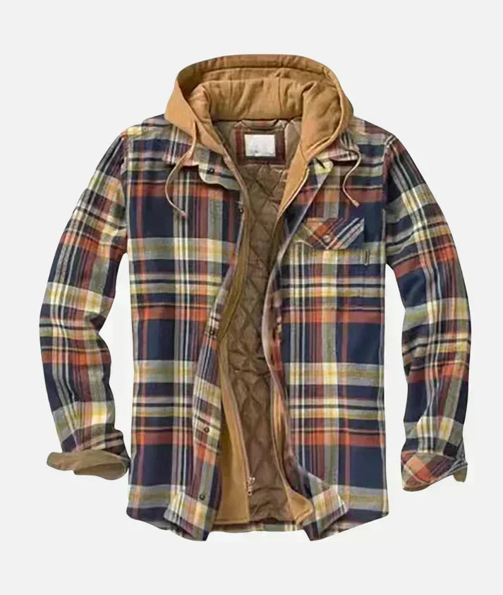 Alex | Checkered Patchwork Jacket