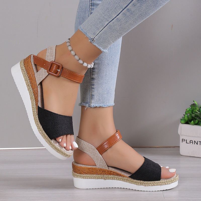 CHARLENE™ – Relaxed Wedge Sandals