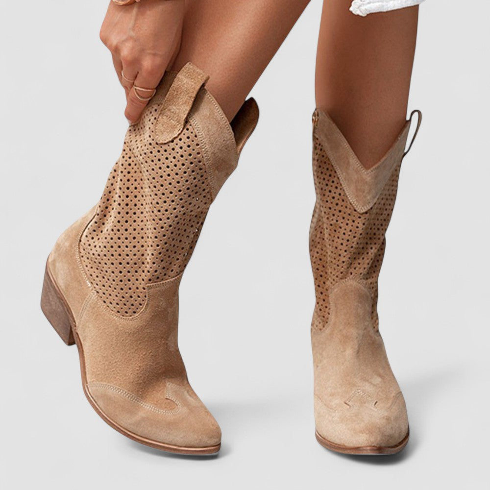 Rachel Orthopedic Western Boots