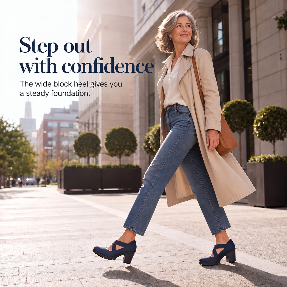 Margot | Block Heel Mary Janes