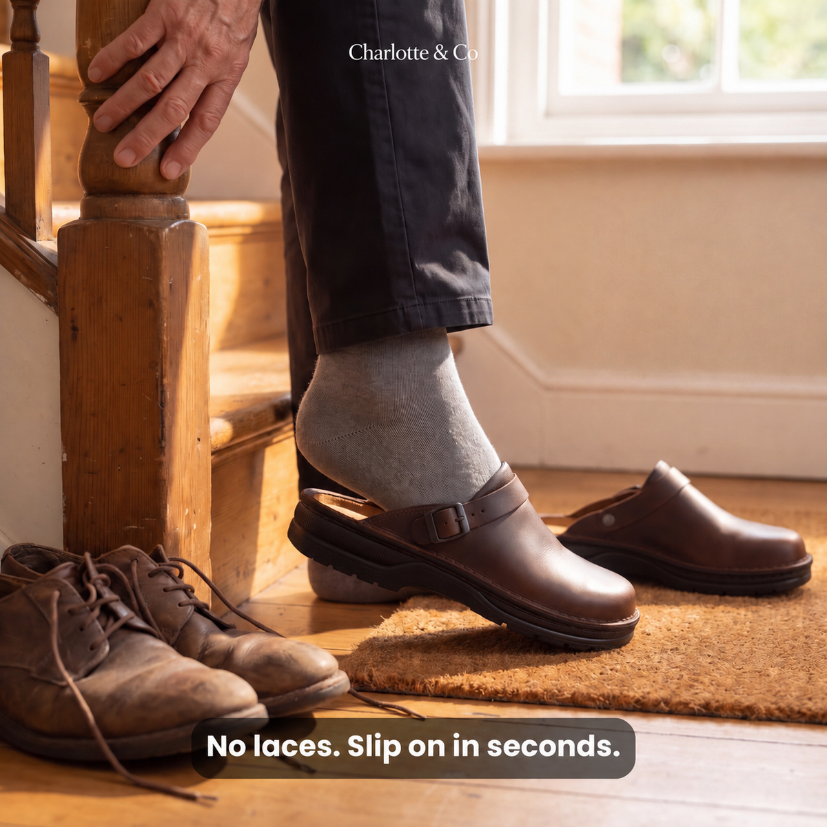 Carter | Leather Comfort Slip-Ons