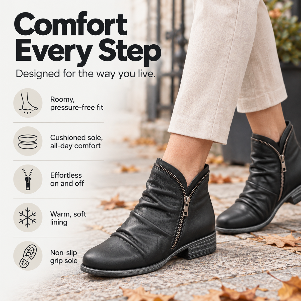 Elise | All-Day Comfort Boots