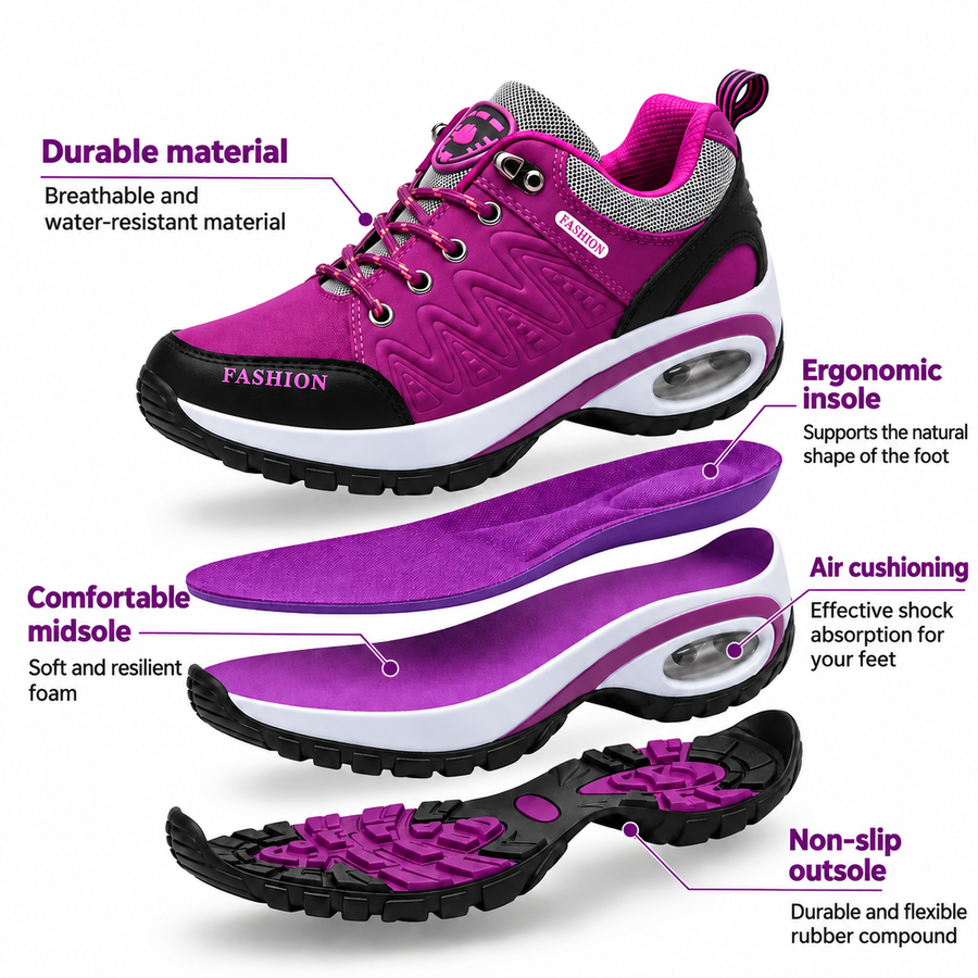 Lucy | Orthopedic Walking Shoes