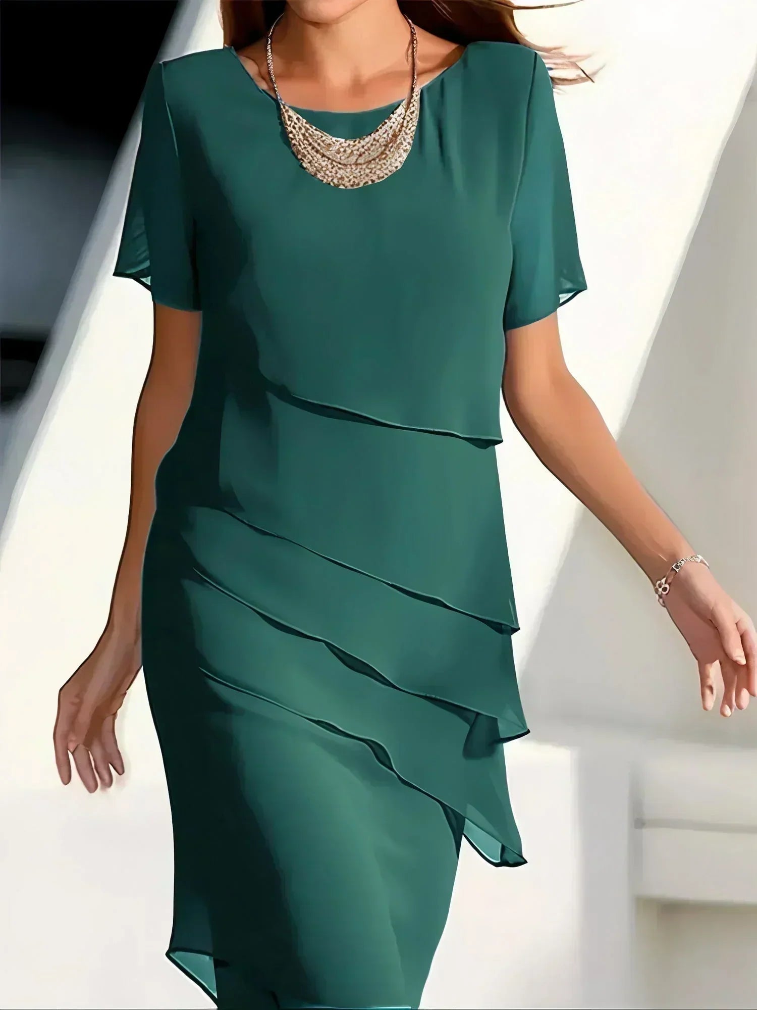 Kallira | Elegant Layered Dress