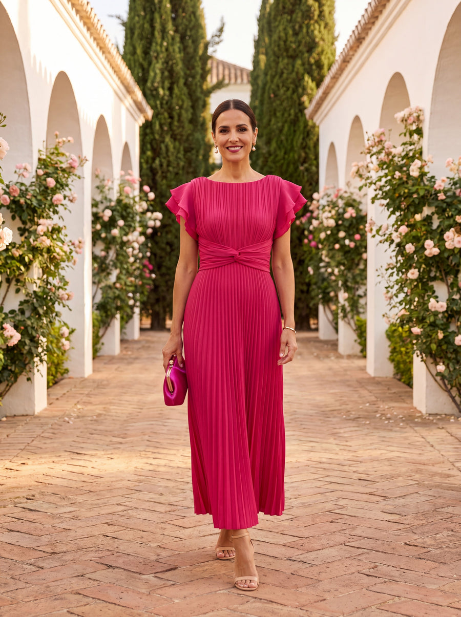 Gloria™ │ Elegantly Draped Dress