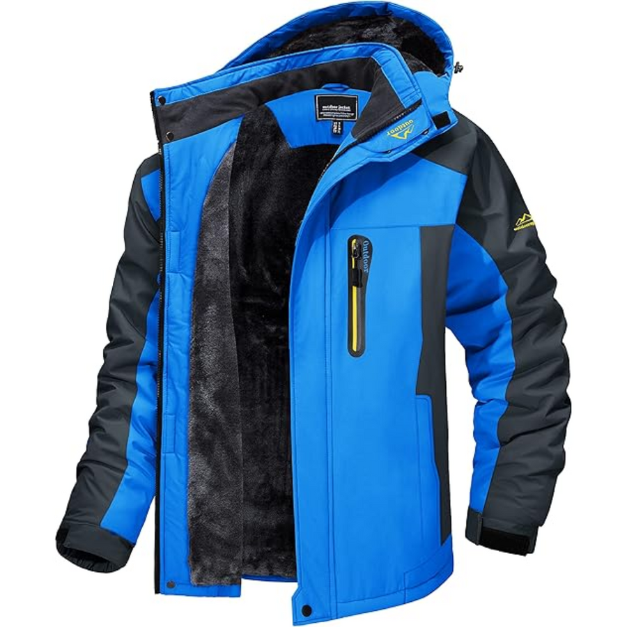 Henry | Comfortable Warm Fleece Lined Waterproof Winter Jacket