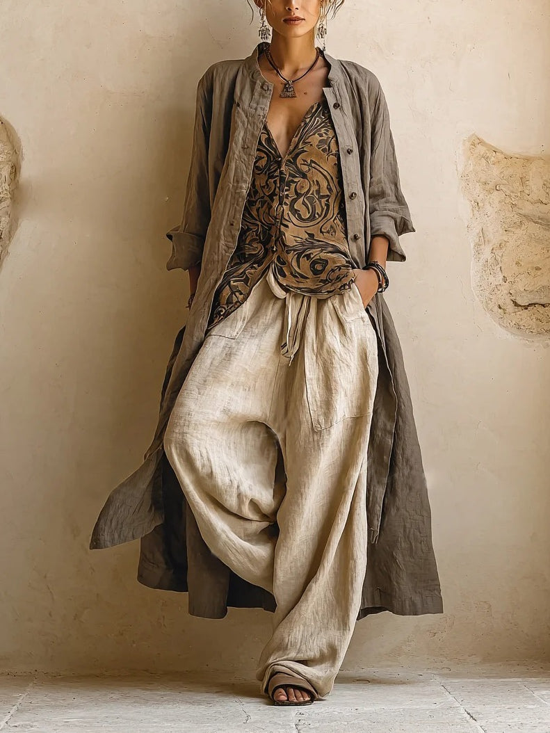 Sienna | Wide-Leg Three-Piece Set