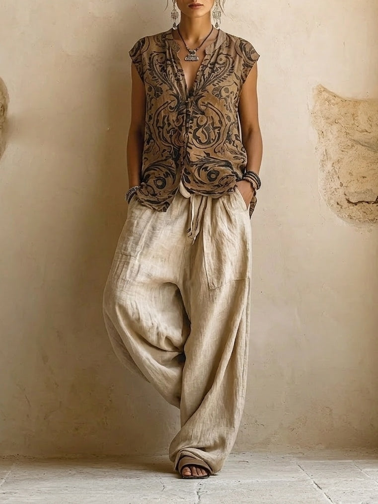 Sienna | Wide-Leg Three-Piece Set