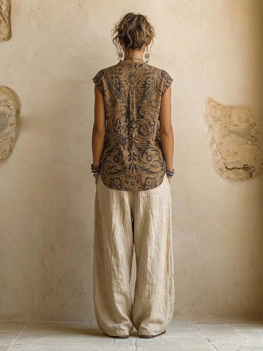Sienna | Wide-Leg Three-Piece Set