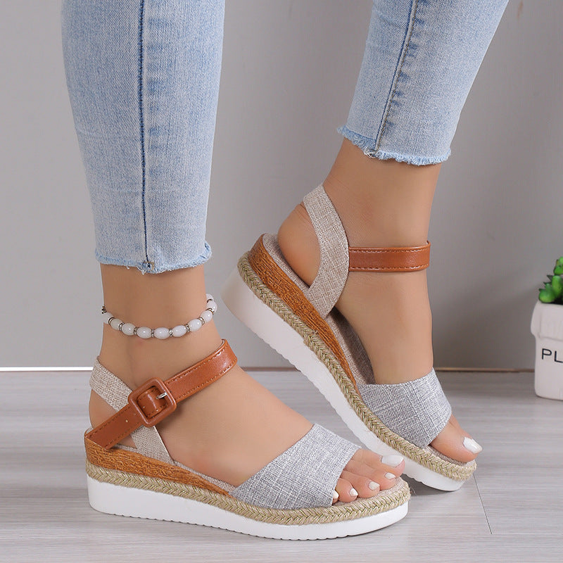 CHARLENE™ – Relaxed Wedge Sandals