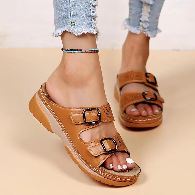 Diora™ | Orthopedic Leather Sandals