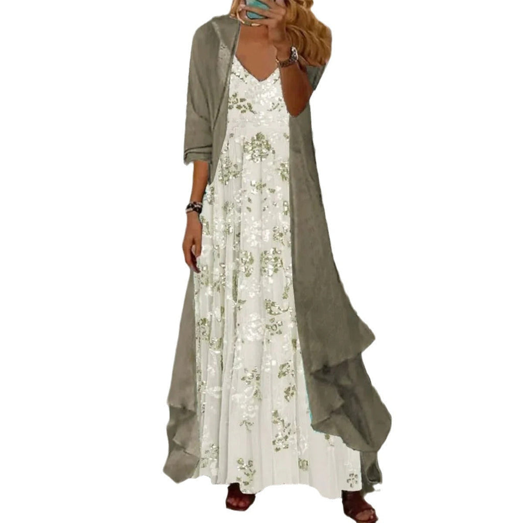 Bryleigh | Maxi Dress Two-Piece Set