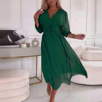 NAOMI™ - Elegant Chiffon Dress