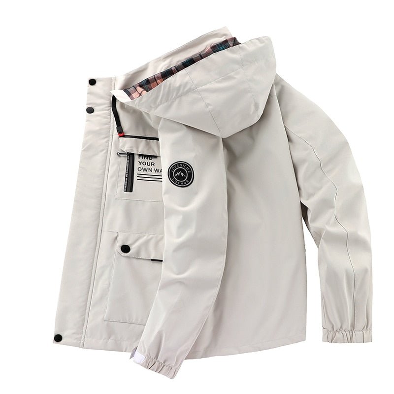 Logan | Comfortable Waterproof Hooded Windbreaker Winter Jacket