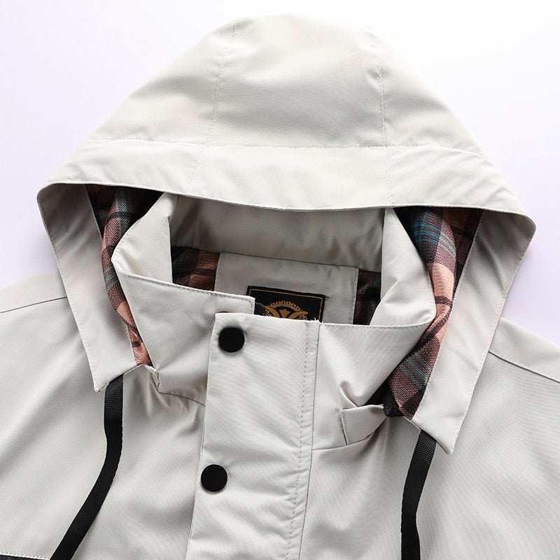 Logan | Comfortable Waterproof Hooded Windbreaker Winter Jacket