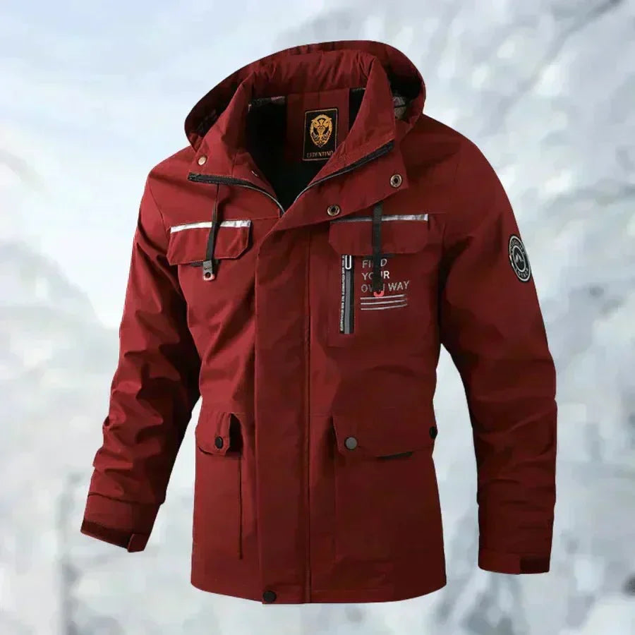 Logan | Comfortable Waterproof Hooded Windbreaker Winter Jacket