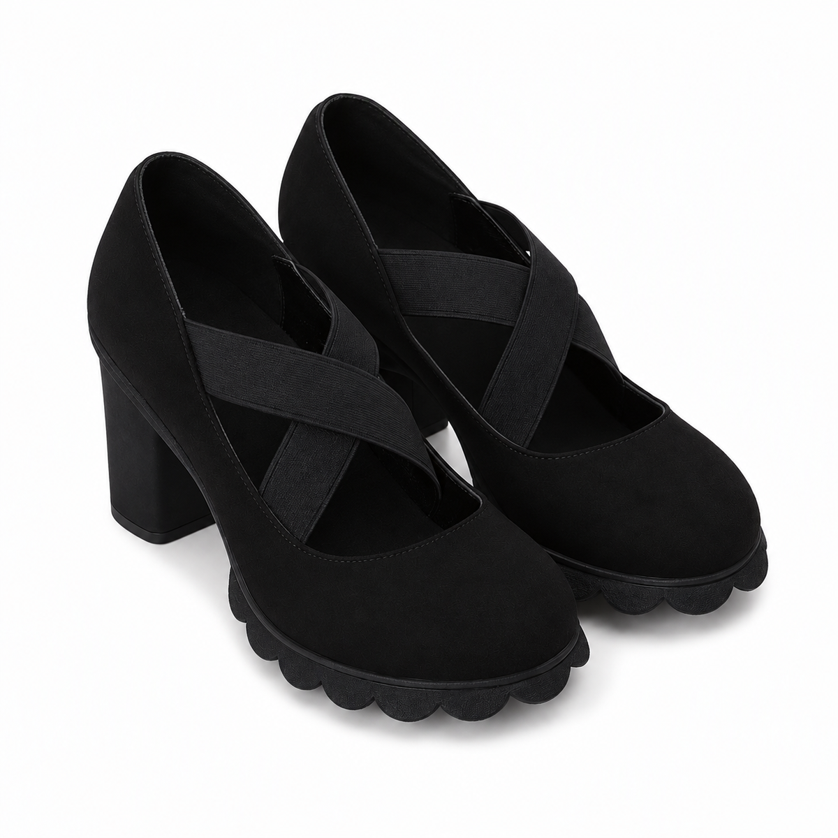 Margot | Block Heel Mary Janes