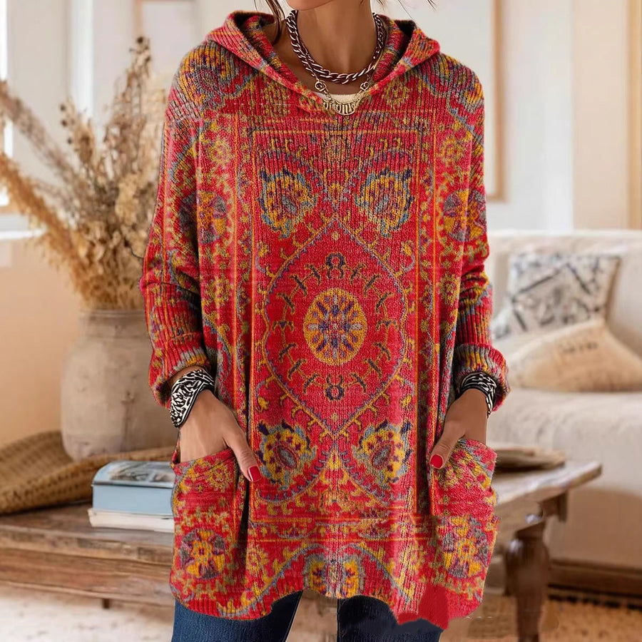 Alice™ Boho Print Hooded Tunic