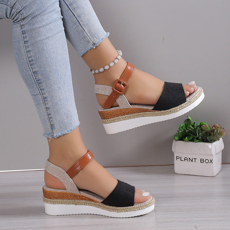 CHARLENE™ – Relaxed Wedge Sandals