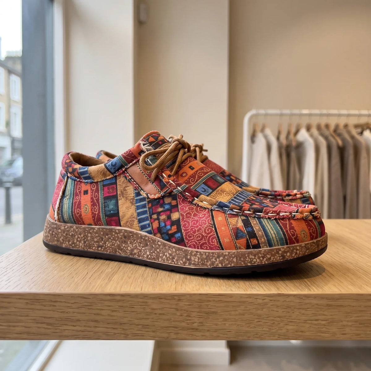 Rebecca | Orthopedic Patterned Sneakers