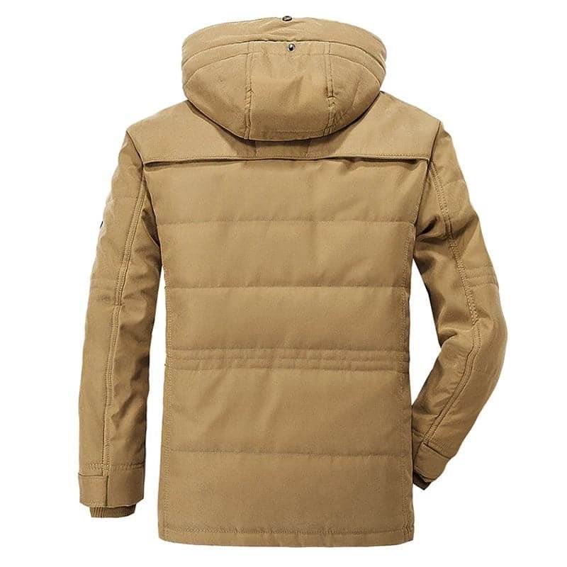 William | Warm Fleece Lined Hooded Winter Jacket