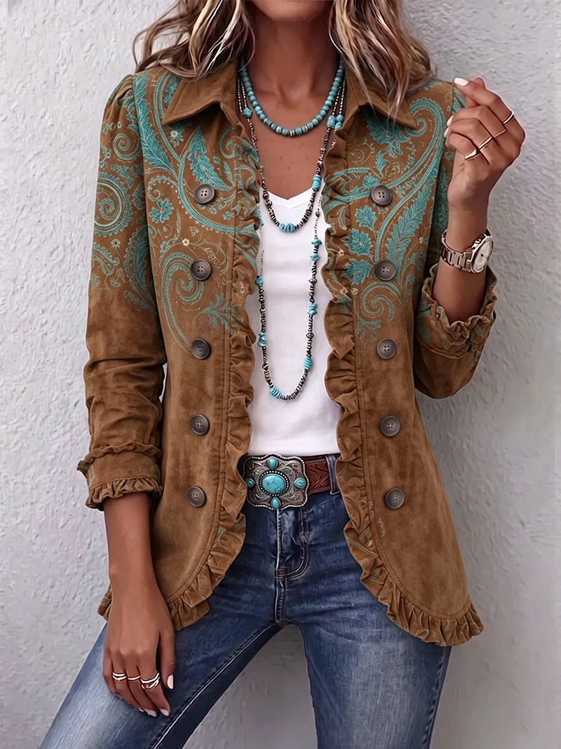 Kimberly – Boho Floral Jacket