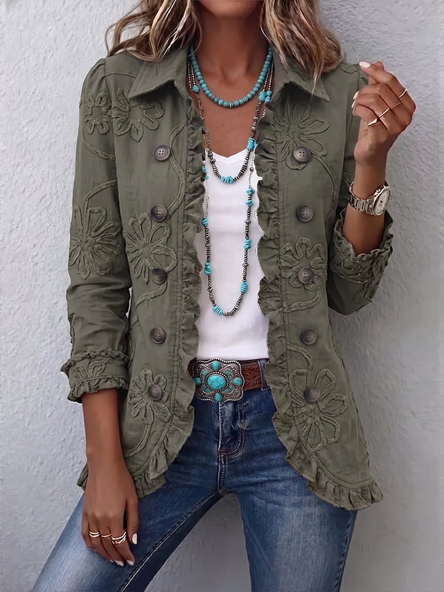 Kimberly – Boho Floral Jacket